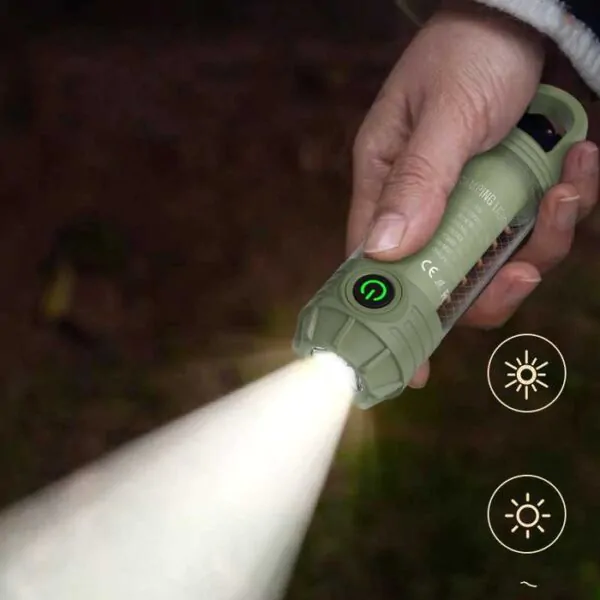 Зручний EDC-ліхтар для активного відпочинку і побуту